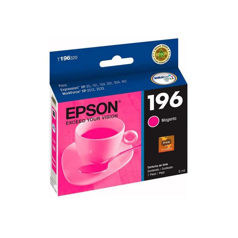 Cartucho de Tinta Epson T196320-AL Magenta Original