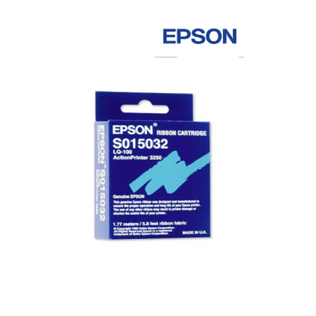 Cartucho de Cinta de Tela Epson S015032 Negro Original