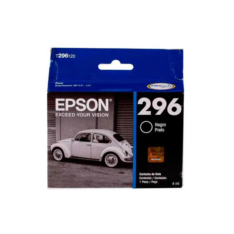 Cartucho de Tinta Epson T296120-AL Negro Original
