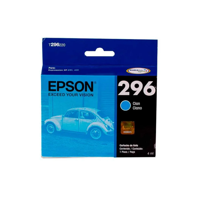 Cartucho de Tinta Epson T296220-AL  Cyan Original