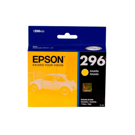 Cartucho de Tinta Epson T296420-AL Amarillo Original