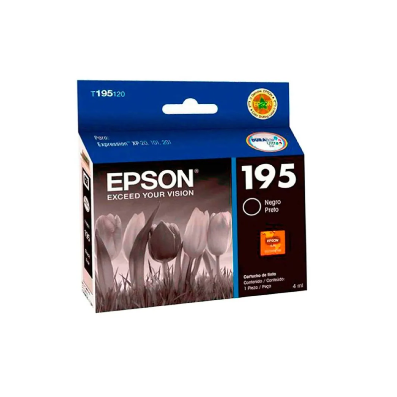 Cartucho de Tinta Epson T195120-AL Negro Original